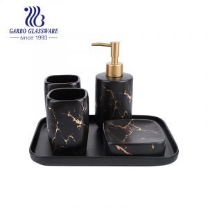 Read more about the article There is always one suitable for you with these fashion hot sale ceramic bathroom washing set