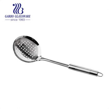 Home Kitchen Nonstick Heat Resistant Stainless Steel Soup Ladle and Skimmer Slotted Spoon