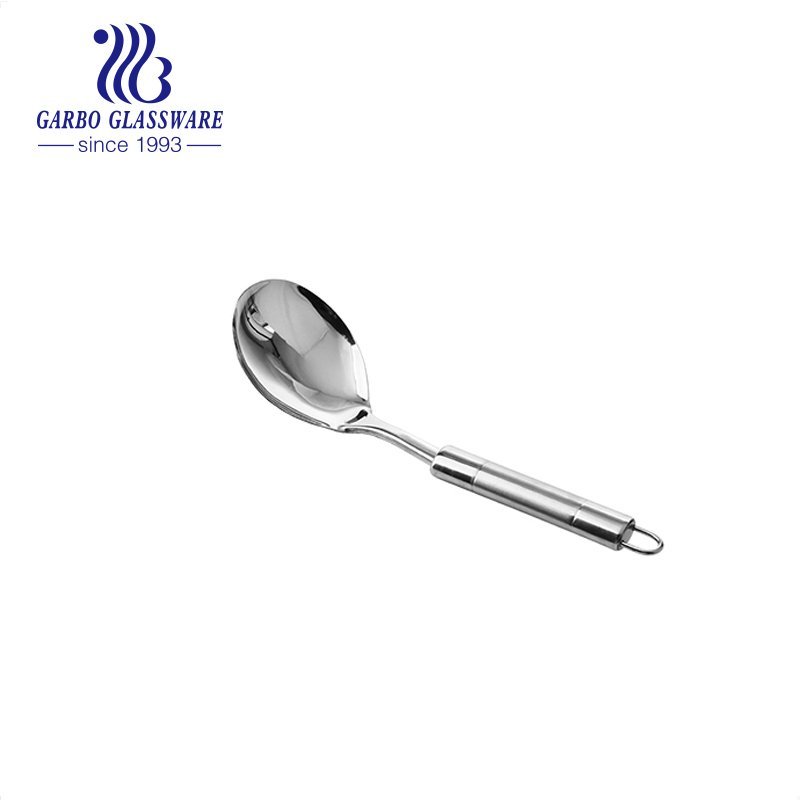 Home Kitchen Nonstick Heat Resistant Stainless Steel Soup Ladle and Skimmer Slotted Spoon