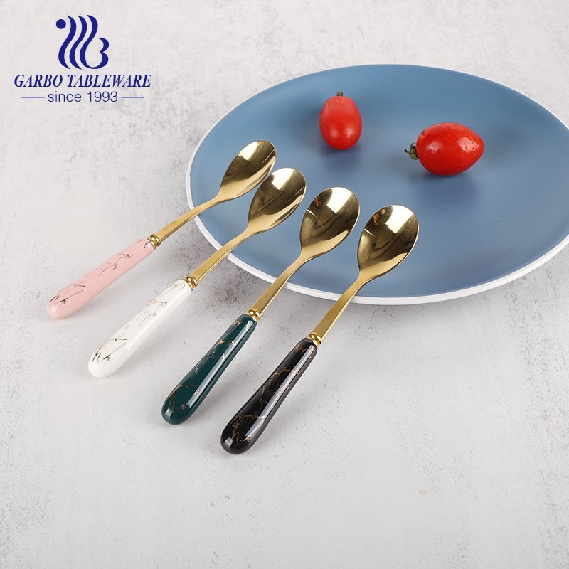 304SS high quality cutlery regular design 12pcs set dinner spoon stainless steel cutlery