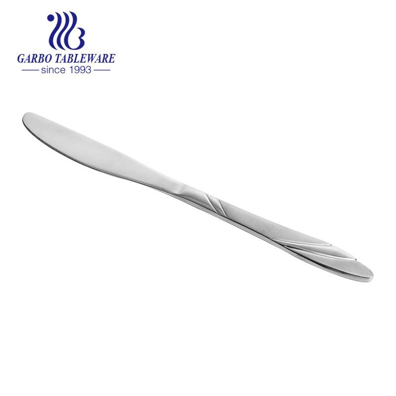 European Style Food Grade Dinner knife with Modern Design