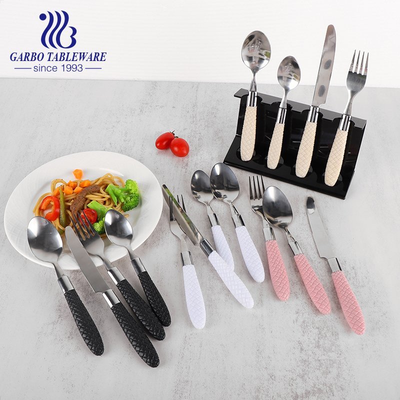 Silverware Stainless Steel Utensils Set of Dinner Knife Hand Finish