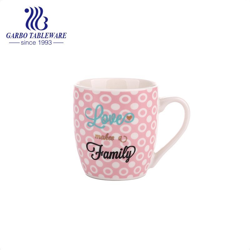 Cerâmica nova bone china caneca para beber água café canecas de porcelana logotipo personalizado impressão copo