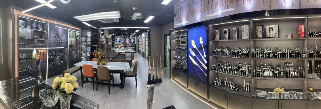 GARBO 6RD SHOWROOM PARA AÇO INOXIDÁVEL FLATWARE ESTÁ PRONTO