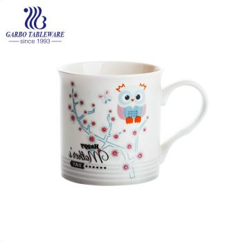 Caneca de presente de cerâmica fofa e bonita para o dia das mães com canecas de porcelana de design impresso para beber