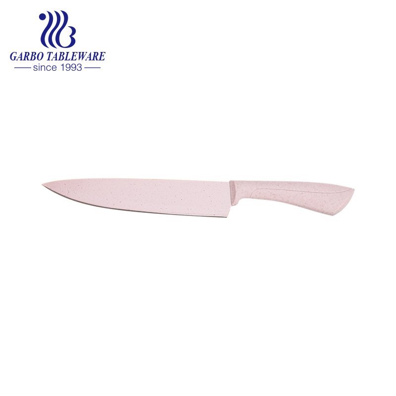 420SS Blad Высокое качество Customzied Color PP Hand 8-дюймовый профессиональный нож шеф-повара