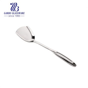 Spatule pour wok en acier inoxydable résistant à la chaleur antiadhésive en acier inoxydable à la maison