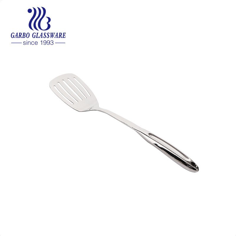 Spatule pour wok en acier inoxydable résistant à la chaleur antiadhésive en acier inoxydable à la maison