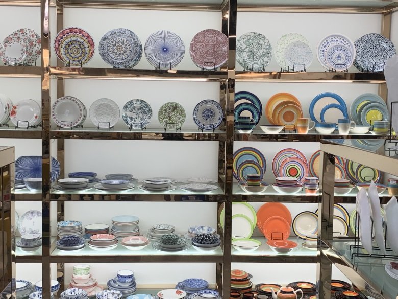 GARBO New Show Room For ceramic Dinnerware