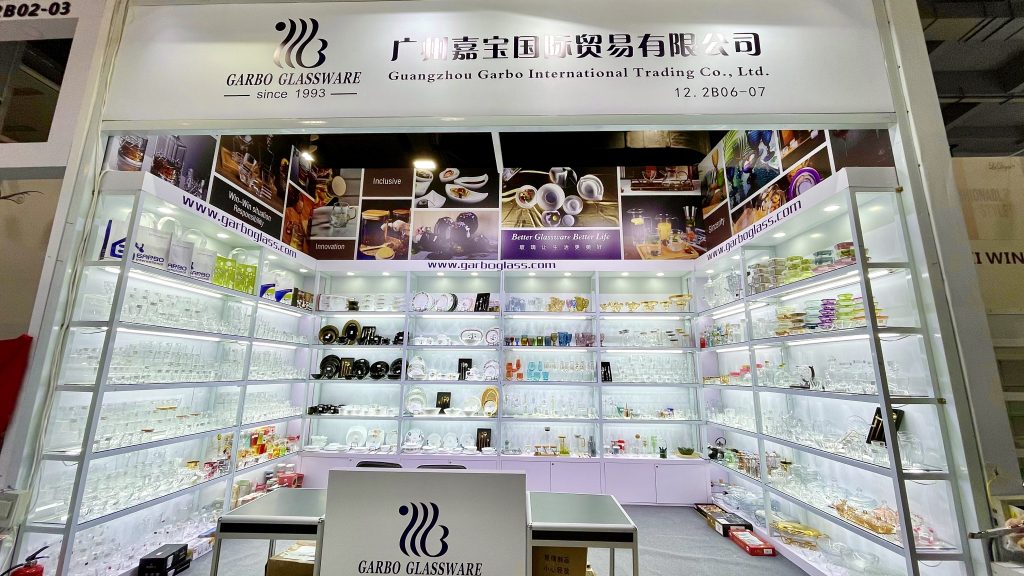 GARBO TABLEWARE IN CANTON FAIR WITH YOUR GLOBAL SHARE