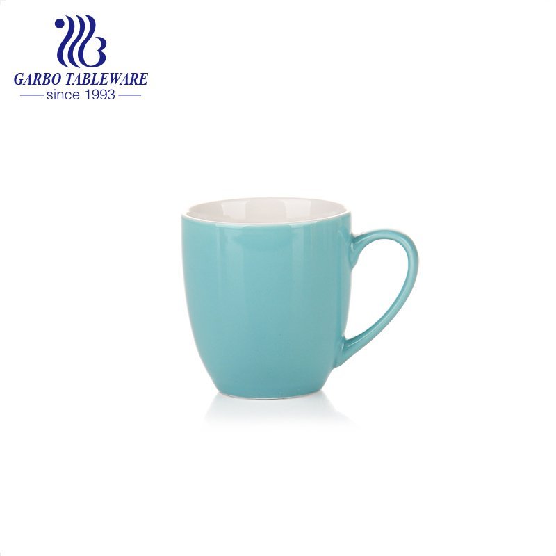 Conjunto de canecas de café em cerâmica branca transparente nova canecas de porcelana de osso logotipo personalizado utensílios de bebida de porcelana