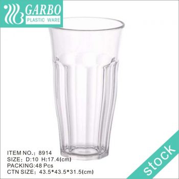 Copo de mistura PC de plástico transparente de 25 oz para beber cerveja