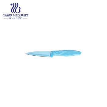 China Manufacturer Environmental-friendly Pending Kitchen Paring Knife With Wheat Straw Hand