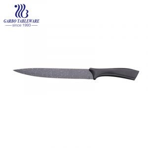 الجملة مصنع المورد Customzied شعار اللون معلقة سكين تقطيع المطبخ المهنية السوداء