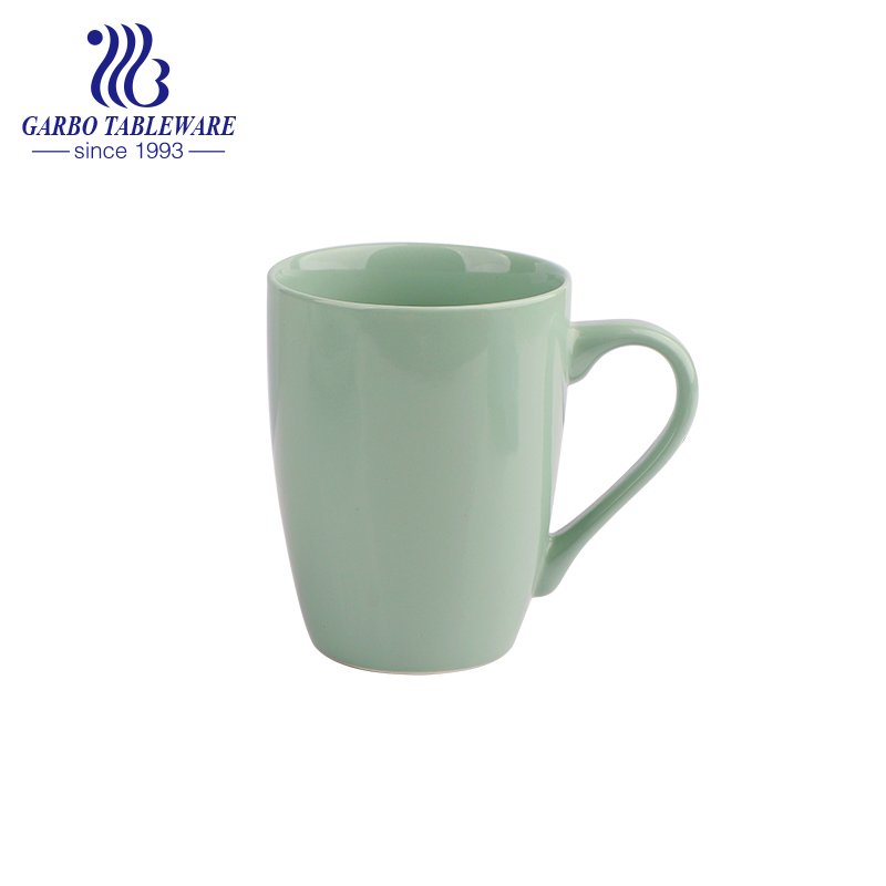 Caneca de porcelana cerâmica óssea de alta qualidade decorativa personalizada clássica canecas de água de porcelana definida com impressão de copos