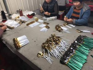 Read more about the article Learn in JieYang factory for Flatware