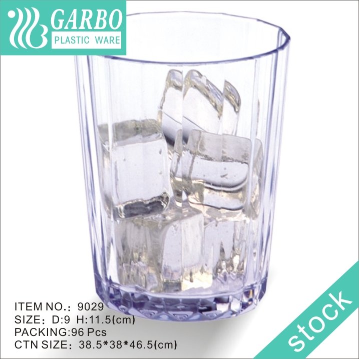 Plasticware 500ml transparent polycarbonate highball drinking glass cup