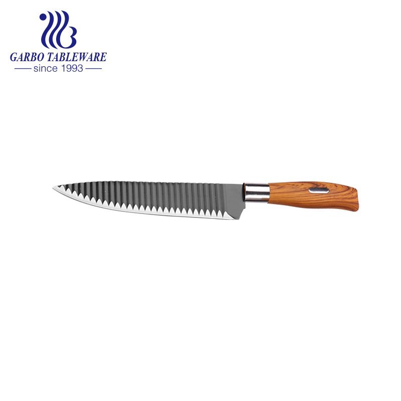 実用的な高品質の食器の古典的な 420 ステンレス鋼のプロのシェフ ナイフ