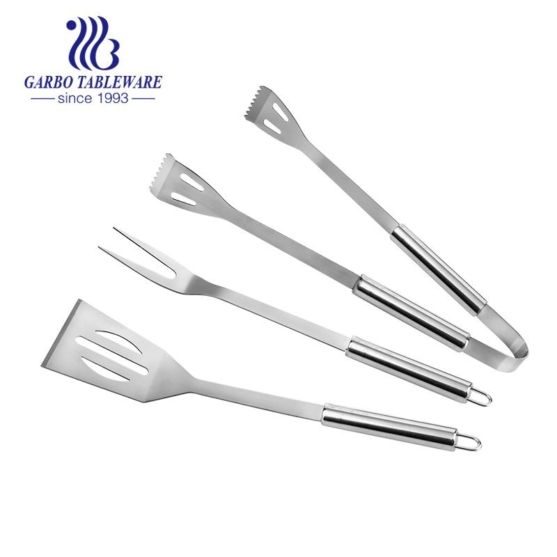 10pcs Stainless Steel Grill Tools for Backyard BBQ Tools Gifts Set for Men Women