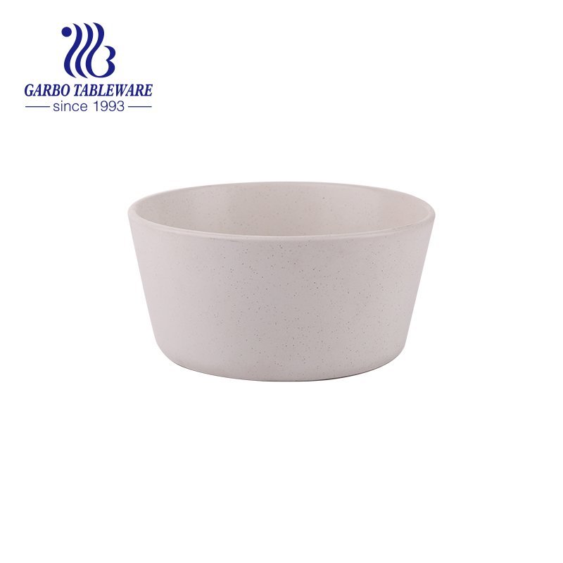 290ml stoneware bowl with color glazed and cylinder shape for wholesale