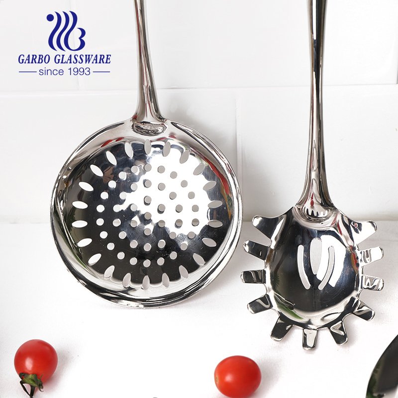 Nonstick Stainless Steel Kitchen Utensil Set  201 ss mirror polish Kitchen Utensils Cookware Set