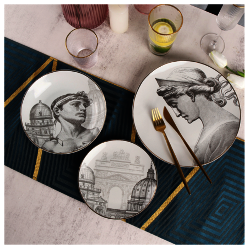 Is it safe or not to use ceramic with golden decor Is it safe or not to use ceramic with golden decor