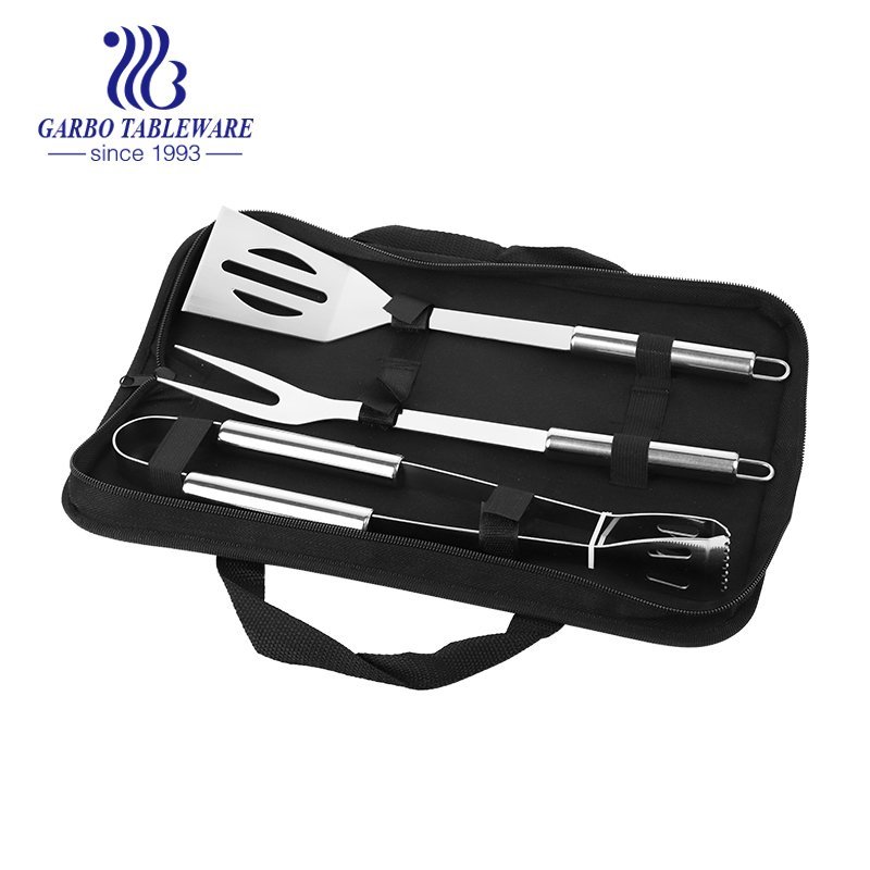 Stainless Steel Carving Fork For Meat Cook BBQ Fork Barbecue Tools Carving Meat Fork Pasta Fork With Comfortable Handle
