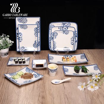 Pratos e tigelas de melamina inquebráveis ​​para alimentos seguros para uso diário em casa e utensílios de mesa ao ar livre