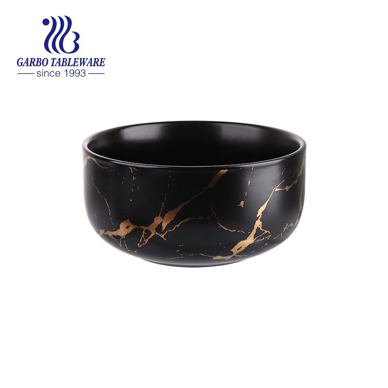 420ml black and white bowl with cylinder shape for wholesale