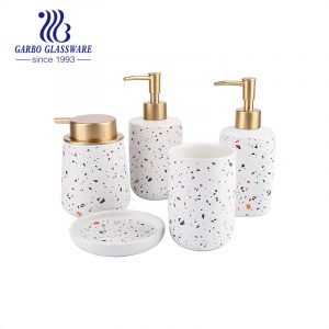 Read more about the article Hot sale marble design bathroom set