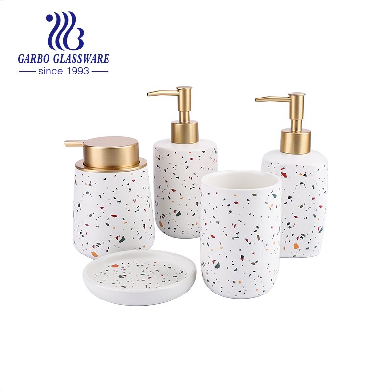 porcelain bathroom set