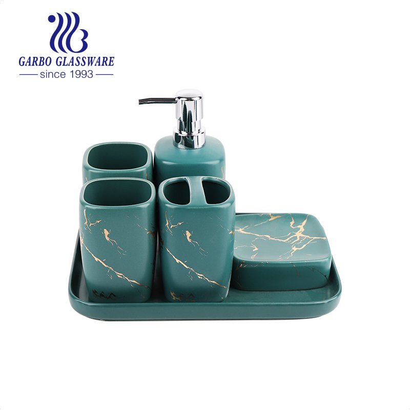 Conjunto de baño de diseño de mármol de gran oferta