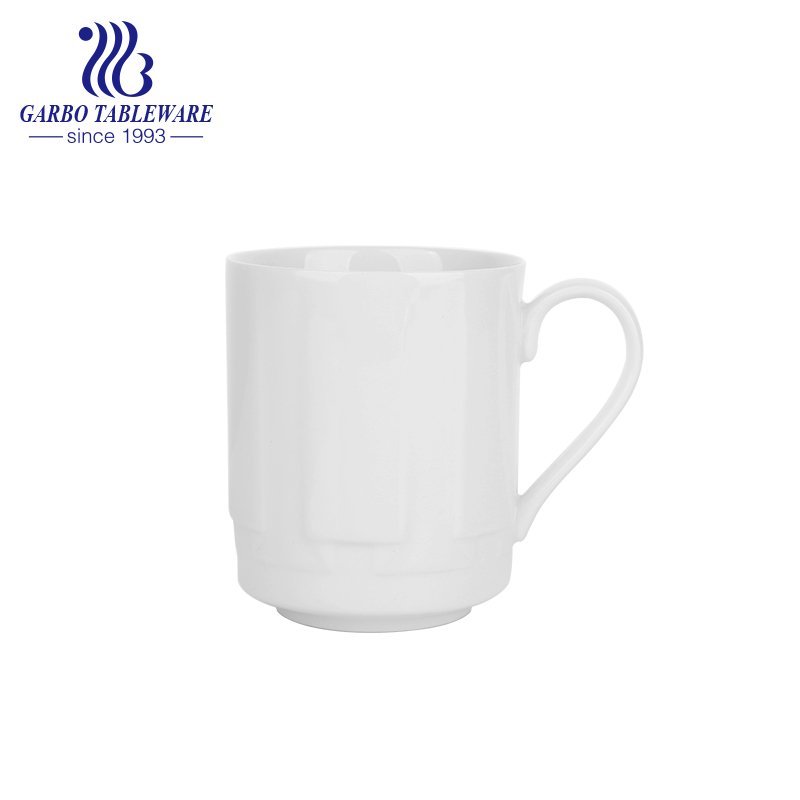 Strengthen porcelain leaf shape print color ceramic water mug European design china table drinking mugs for gift shop
