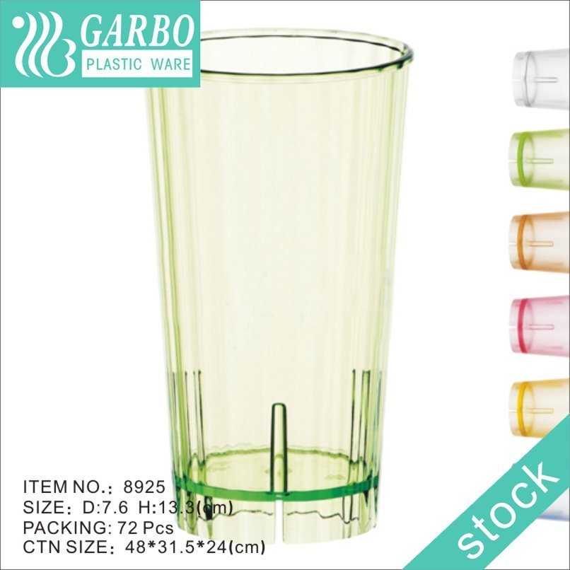 wholesale 420 мл поликарбонатный цветной стакан небьющийся