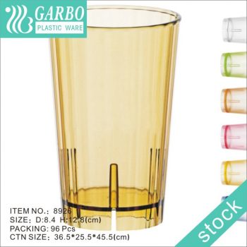 Großhandel 420ml Polycarbonat Farbiger Tumbler Unzerbrechlich