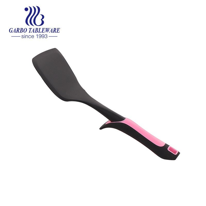 Black Whisk head with Silicone Handle for Egg Whites, Cake Mix, Blending, Gravy and Sauces Kitchen Whisk