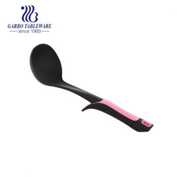 PP material Cooking Kitchen Utensils Sets Nylon Tools Soup Spoon Ladle Spoon with Ergonomic Grip