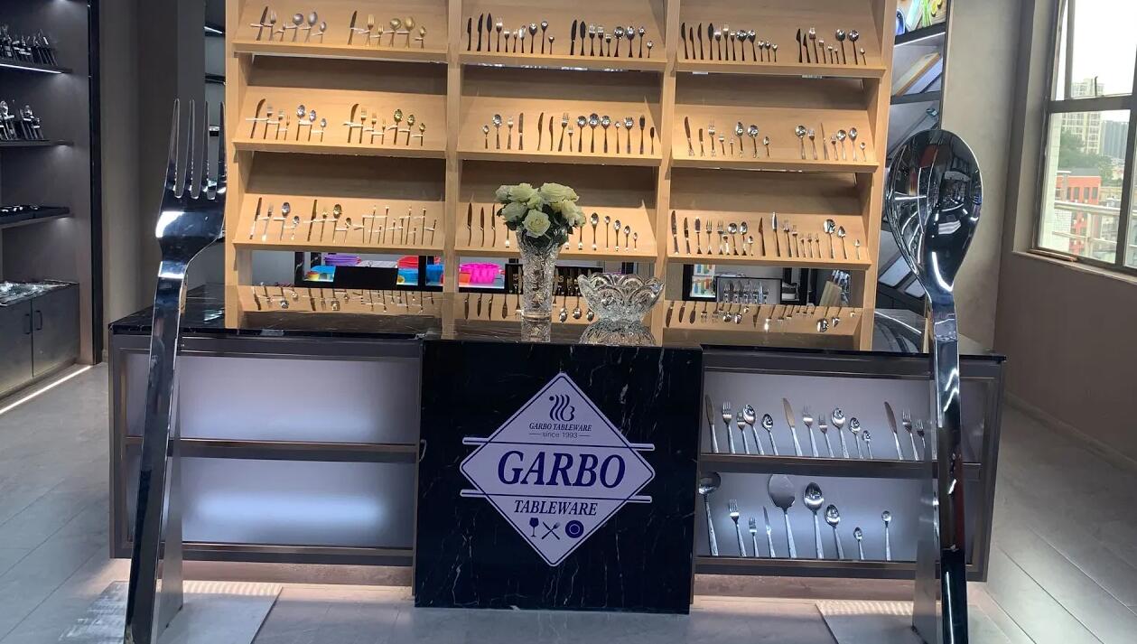Garbo Tableware Stainless Steel Flatware Showroom