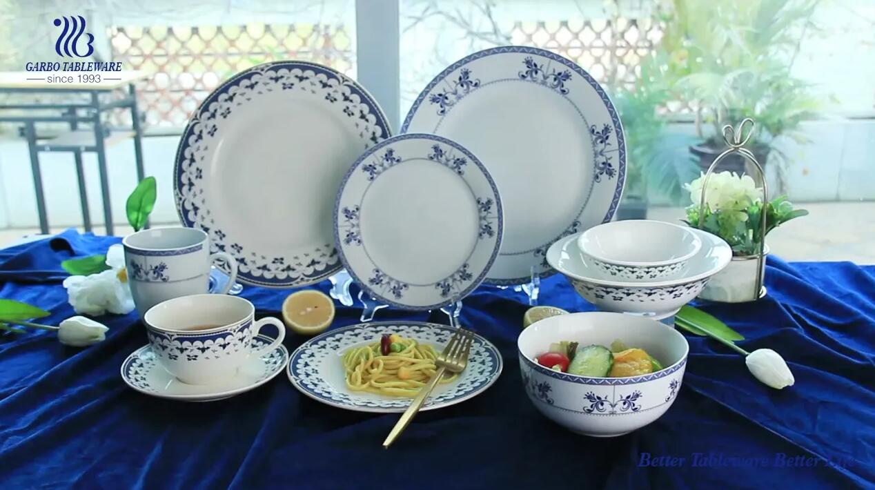 Garbo tableware of New Bone China dinnerware sets
