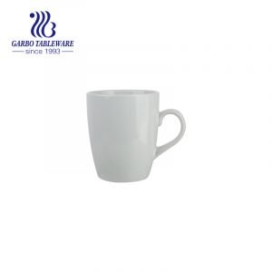 28oz big size white simple stoneware mug with cheap price for wholesale