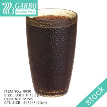 كوب شرب ماء بولي كربونات شفاف 18 أونصة 500 مل من Garbo Factory