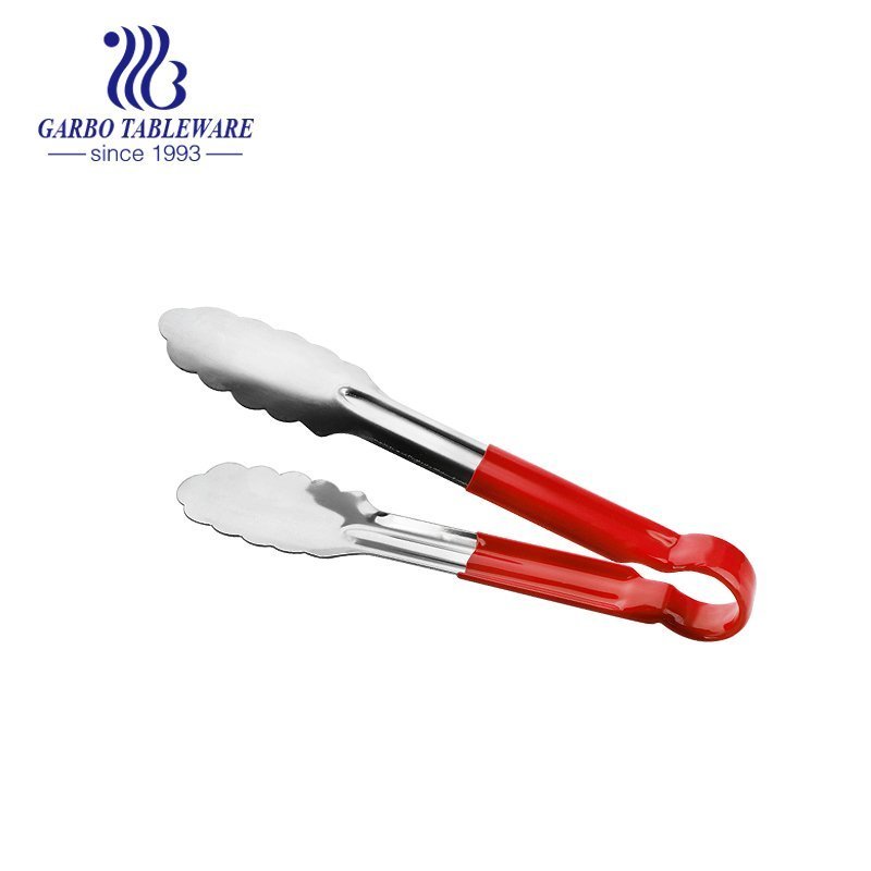 201 Stainless Steel Kitchen Tool Machine Polish Customized Different Colors High Quality Kitchen Food Tong