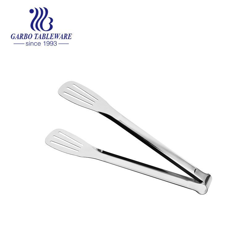 201 Stainless Steel Kitchen Tool Machine Polish Customized Different Colors High Quality Kitchen Food Tong