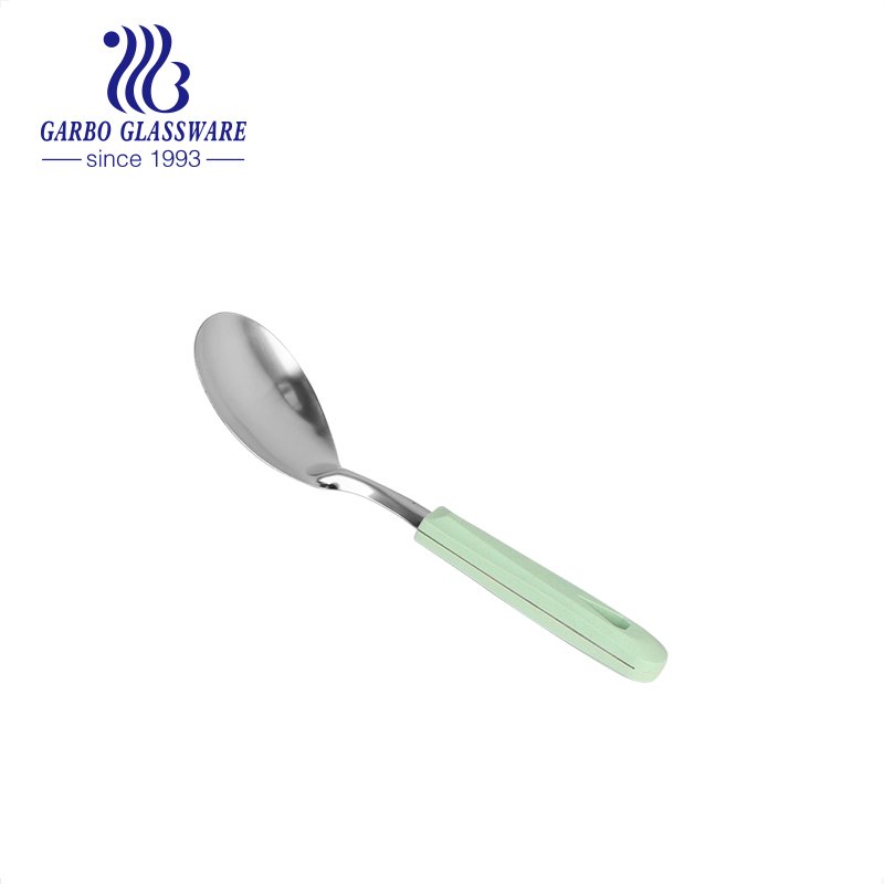 Heat Resistant Non-slip Solid Long Handle for Cooking Kitchen Deep Serving Spoon Soup Ladle