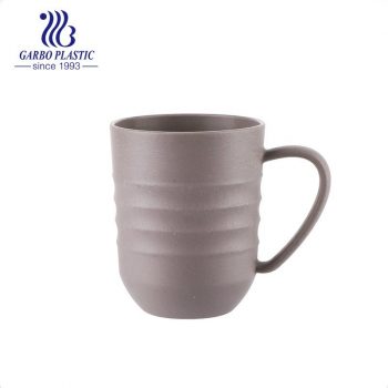 Promotion unbreakable 11oz wheat straw coffee mug for office