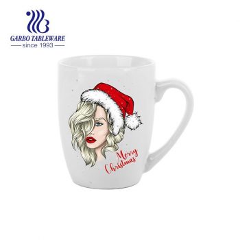 12.5oz ceramic mug with festival theme for wholesale