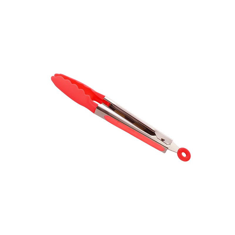 best price heat resistant hot sales kitchen utensil set red color nylon egg whisk