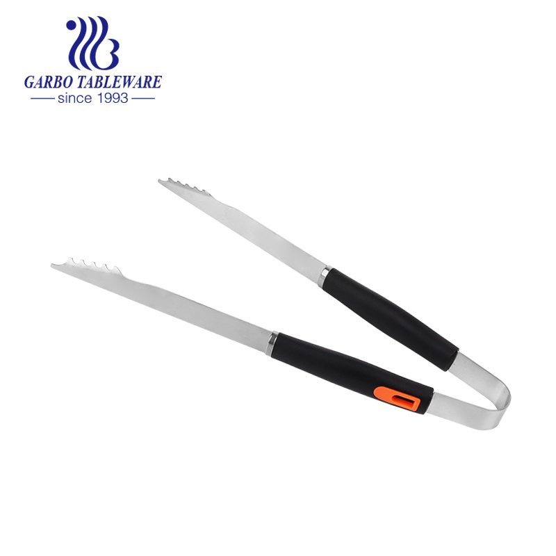 Manufacture Good Price Stainless Steel BBQ Tongs Premium Grill Tongs with Soft Handle