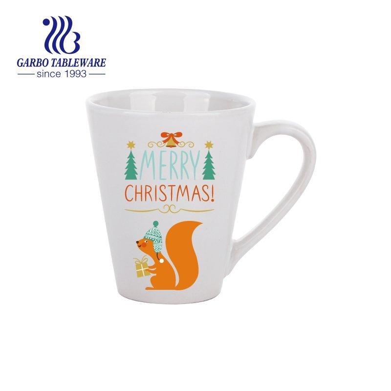 Lets Party Hippo Cerâmica caneca de café 265ml grés água chá canecas com alça para uso em home office