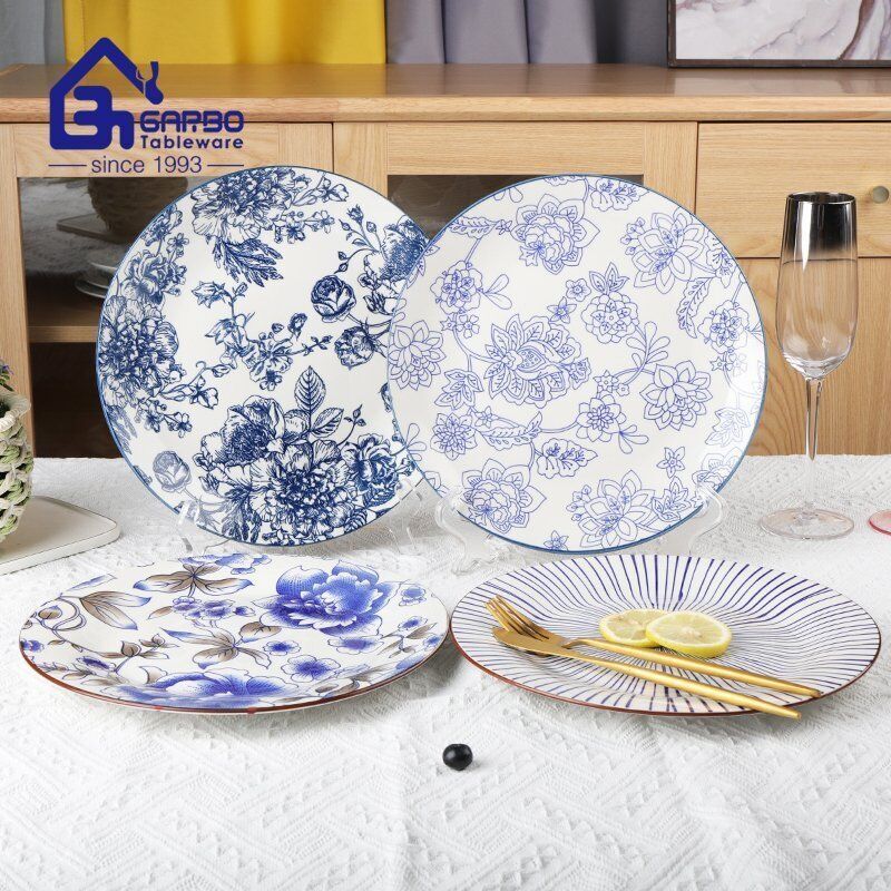How does Garbo sell its new porcelain dinnerware items?